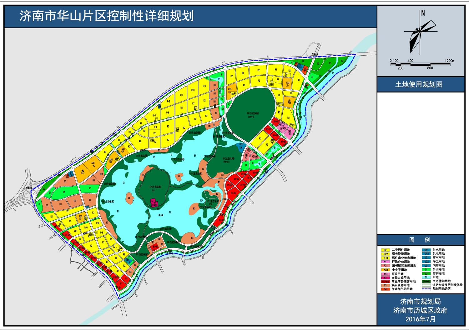 济南华山片区规划图出炉 看看周边楼盘房价走势如何